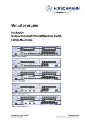 Belden Hirschmann MACH 4002-24G Manual De Usuario