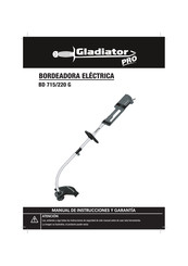 Gladiator PRO BD 715 Manual De Instrucciones