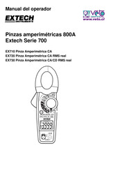 Extech Instruments EX710 Manual Del Operador