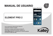 Kalley ELEMENT PRO 2 Manual De Usario