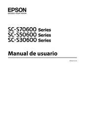 Epson SC-S30600 Serie Manual De Usuario