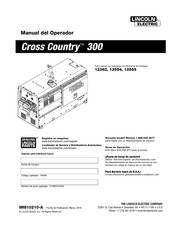 Lincoln Electric Cross Country 300 Manual Del Operador