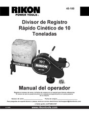 Rikon Power Tools 45-100 Manual Del Operador