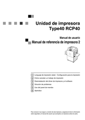 Ricoh RCP40 Manual De Referencia