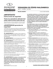 sunjoe MJ401C Manual Del Operador