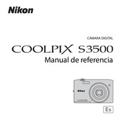 Nikon COOLPIX S3500 Manual De Referencia