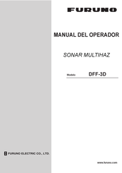 Furuno DFF-3D Manual Del Operador