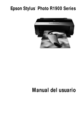 Epson Stylus Photo R1900 Serie Manual Del Usuario