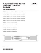 QSC DPA 4K4Qn Manual Del Usuario