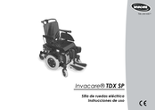 Invacare TDX SP Instrucciones De Uso