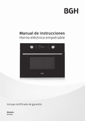 Bgh B444BI Manuales | ManualsLib