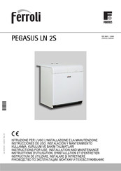 Ferroli PEGASUS 107 LN 2S Instrucciones De Uso