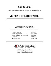 Morningstar SUNSAVER SS-10-24V Manual Del Operador