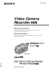 Sony Hi8 CCD-TRV308 Manual De Instrucciones