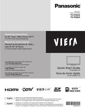 Panasonic VIERA TC-P50U2 Manual De Instrucciones