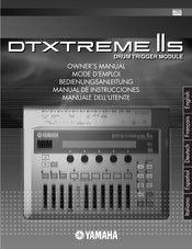 Yamaha DTXTREME IIs Manual De Instrucciones