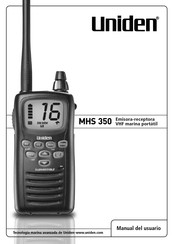 Uniden MHS 350 Manual Del Usuario
