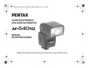 Ricoh Pentax AF-540FGZ Manual De Instruccione