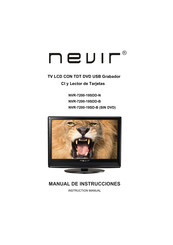 Nevir NVR-7200-19SDD-B Manual De Instrucciones