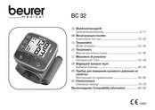 Beurer medical BC 32 Manual De Instrucciones