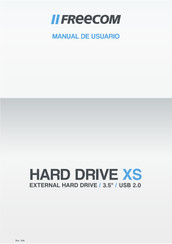 Freecom XS Manual De Usuario