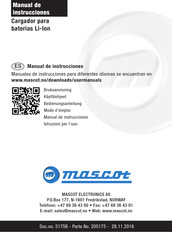 MASCOT 205175 Manual De Instrucciones