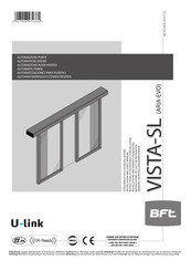 Bft VISTA-SL Instrucciones De Uso