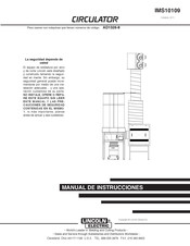 Lincoln Electric CIRCULATOR Manual De Instrucciones
