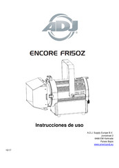 ADJ ENCORE FR150Z Instrucciones De Uso