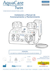 AquaCare Twin Instalación Y Manual De Funcionamiento Y Mantenimiento