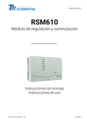 Technische Alternative RSM610 Instrucciones De Montaje Instrucciones De Uso