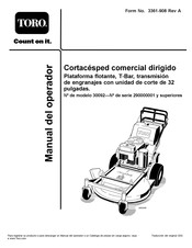 Toro 30092 Manual Del Operador