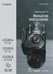 Canon LEGRIA HFS21 Manual De Instrucciones