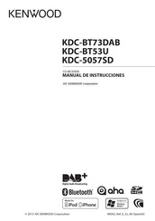 Kenwood KDC-BT73DAB Manual De Instrucciones