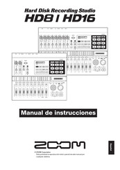 Zoom HD16 Manual De Instrucciones