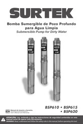 Surtek Pozo Profundo BSP615 Manual De Usuario