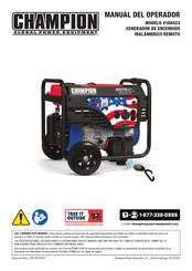 Champion 100423 Manual Del Operador