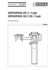 Sirona ORTHOPHOS XS 5 / Ceph Manual Del Operador