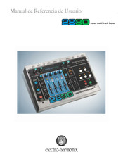 Electro-Harmonix 2880 Manual De Referencia De Usuario
