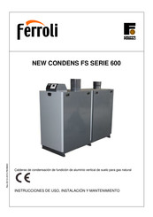 Ferroli NEW CONDENS FS 606 Instrucciones De Uso