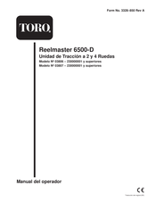 Toro Reelmaster 6500-D 03806 Manual Del Operador