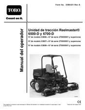 Toro Reelmaster 6500-D 03806 Manual Del Operador