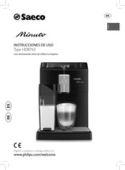 Philips Saeco Minuto Serie Instrucciones De Uso