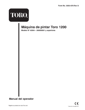 Toro 1200 42004 Manual Del Operador