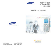 Samsung SGH-N500 Manual Del Usuario