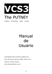 EMS The PUTNEY VCS3 Manual De Usuario