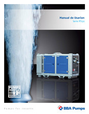 BBA Pumps PT150 Serie Manual De Usario