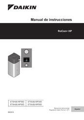 Daikin RoCon+ HP ETSX16P50D Manual De Instrucciones