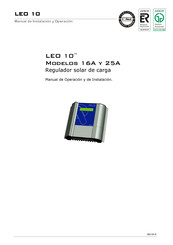atersa LEO 10 16A Manual De Operación Y Instalacion