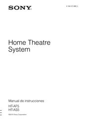 Sony HT-AF5 Manual De Instrucciones